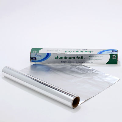 Rollo de papel de aluminio desechable para el hogar y la restauración con longitud personalizada