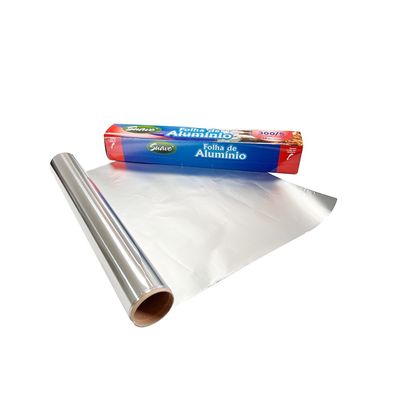 Rolos desechables de papel de aluminio de ancho personalizado para el embalaje de la entrega de alimentos