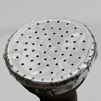 espesor personalizado 120 mm tamaño redondo papel de aluminio desechable Shisha para narguilé