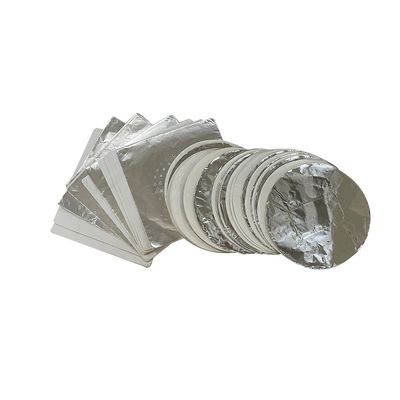 Papel de hoja de aluminio de longitud personalizada de hoja de narguilé 0.03MM para todas las narguilé 50 unidades