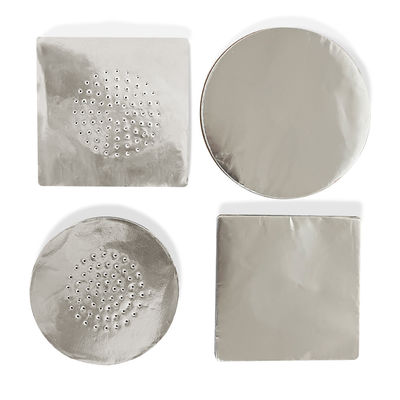 Papel de hoja de aluminio de longitud personalizada de hoja de narguilé 0.03MM para todas las narguilé 50 unidades