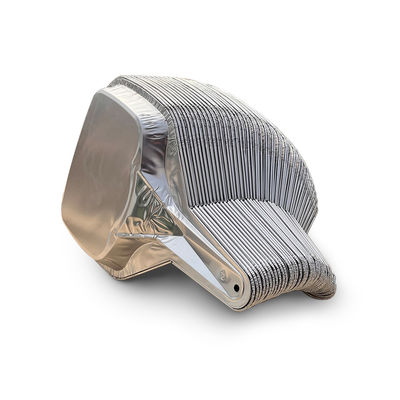 Contenedor de alimento de papel de aluminio para freidoras de aire desechables especiales y horneaderas de microondas