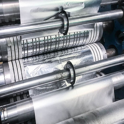 Máquina de fabricación de hojas de papel de aluminio de alta velocidad para embalaje
