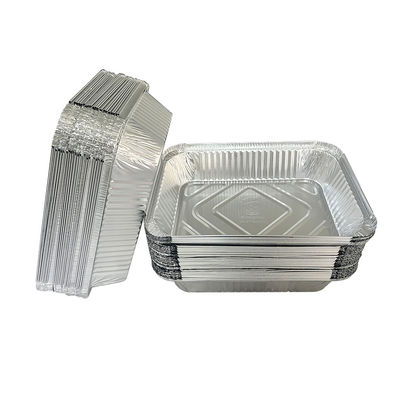Contenedor de papel de aluminio para comida Contenedor de papel de aluminio para comida