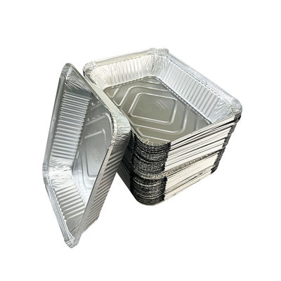 Contenedor de papel de aluminio para comida Contenedor de papel de aluminio para comida