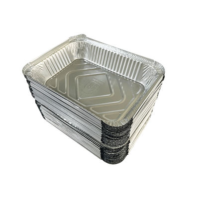 Contenedor de papel de aluminio para comida Contenedor de papel de aluminio para comida