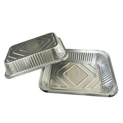 Contenedor de papel de aluminio para comida Contenedor de papel de aluminio para comida
