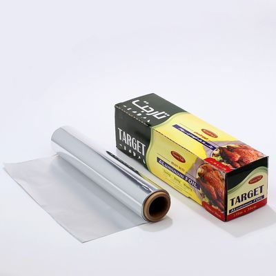 Tratamiento compuesto personalizado hogar 8011 rollo de papel de aluminio de grado alimenticio para la cocina