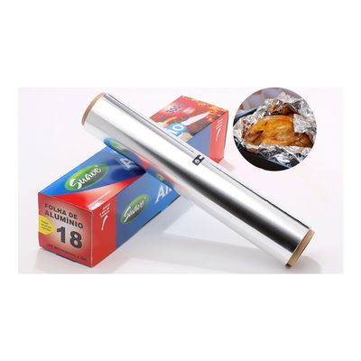 Logotipo personalizado Rollo de papel de aluminio no adhesivo para necesidades de cocina