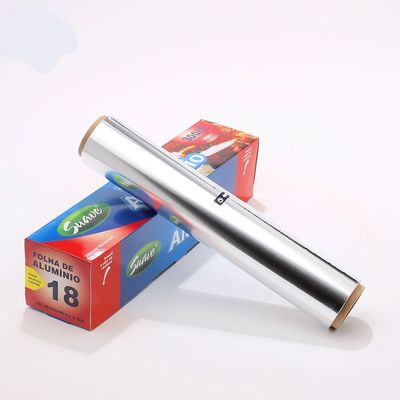 Logotipo personalizado Rollo de papel de aluminio no adhesivo para necesidades de cocina