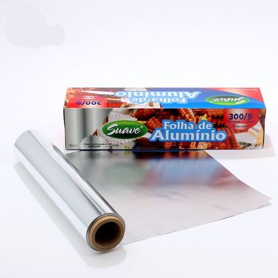 Logotipo personalizado Rollo de papel de aluminio no adhesivo para necesidades de cocina