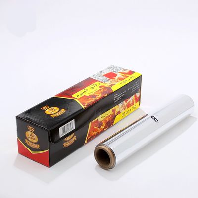 8011 Rollo de papel de aluminio de aleación directa estándar para papel de barbacoa diario en longitud personalizada