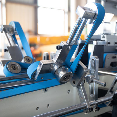 Máquina automática para hacer cajas de cartón corrugado plegado, carpeta de carpeta, pegamento de papel de aluminio