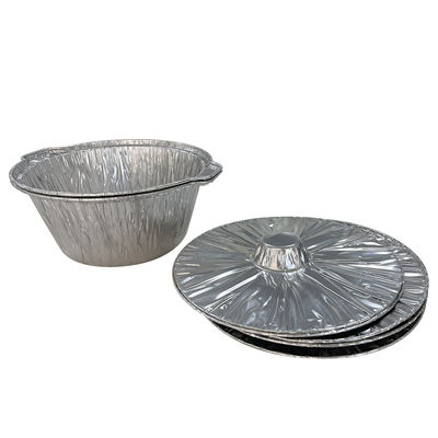 Contenedor de horneado de papel de aluminio en olla caliente con proceso de moldeo de pulpa Tipo y tamaño