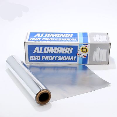 Grillado horneado tostado uso pesado de papel de aluminio para el hogar tratamiento desechable
