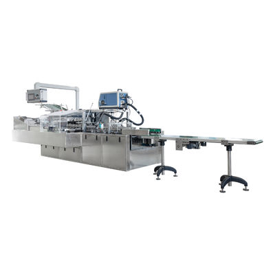20 m3/hora Consumo de aire Máquina de embalaje de cajas de cartón de papel de aluminio automática de alta velocidad