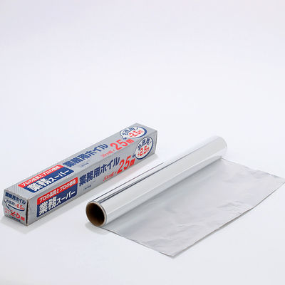 Rollo de papel de aluminio para envoltura de barbacoa horno desechable horno de horneado tratamiento compuesto