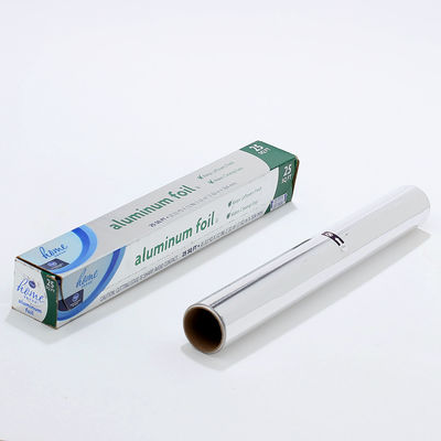 8011 Rollo de papel de aluminio desechable de aleación para cocinar y hornear espesor personalizado