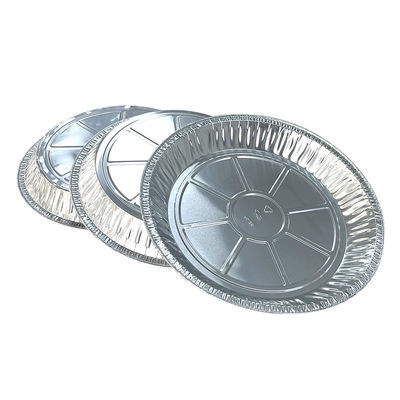Comida desechable de papel de aluminio redondo pizza y sartén para el hogar y la panadería