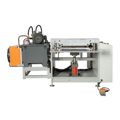 Tienda de comestibles Máquina de prensa semiautomática de cuchillas de sierra para papel de hornear de película de adhesión Caja de papel de aluminio