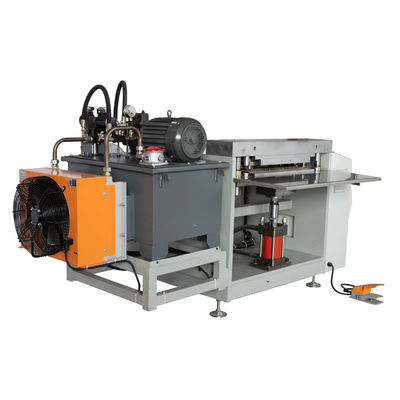 Tienda de comestibles Máquina de prensa semiautomática de cuchillas de sierra para papel de hornear de película de adhesión Caja de papel de aluminio