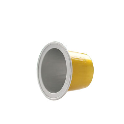 Cápsula de café vacía de papel de aluminio de colores NespressoCápsulas de almacenamiento de café para alimentos