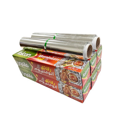Tratamiento compuesto Rollo de papel de aluminio de cocina doméstica para envases de alimentos para barbacoa