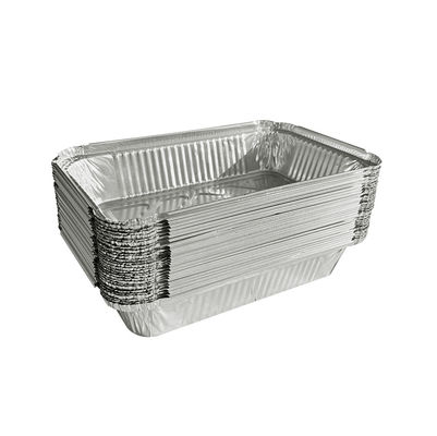Contenedor de utensilios de mesa para comida para llevar Envases de papel de aluminio para bandejas de barbacoa y envases de alimentos