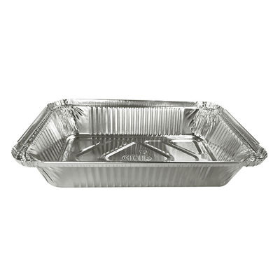 Contenedor de utensilios de mesa para comida para llevar Envases de papel de aluminio para bandejas de barbacoa y envases de alimentos