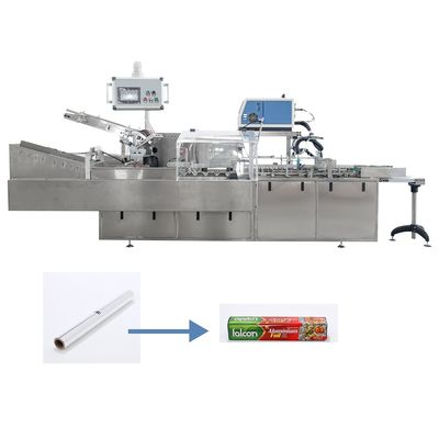 Máquina de embalaje automático tipo caja de cartón para papel y aluminio