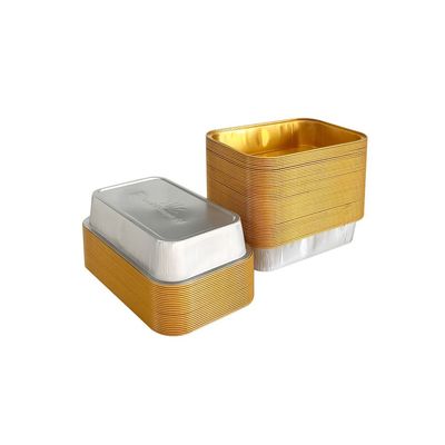 Contenedor de alimentos ecológico bandejas desechables de aluminio de hoja de aluminio para aerolíneas