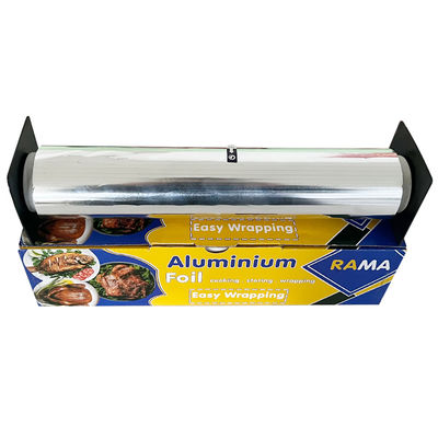 Personalizar el espesor Rollo de papel de aluminio para el hogar para el embalaje de alimentos microfibles