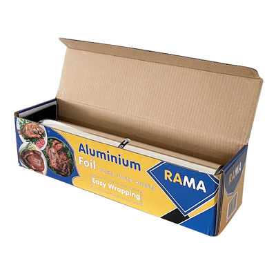 Personalizar el espesor Rollo de papel de aluminio para el hogar para el embalaje de alimentos microfibles