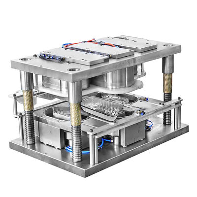 Odm Oem Molde de contenedor de bandeja de alimentos de papel de aluminio desechable para productos domésticos