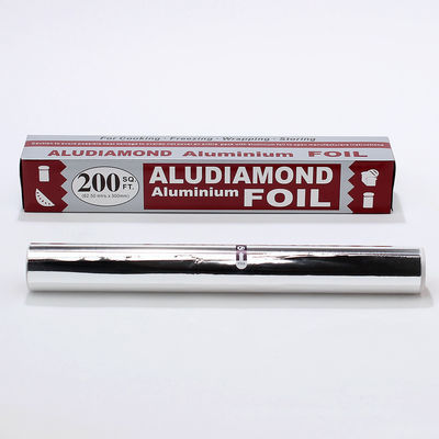 Rollo de papel de papel de aluminio de temperatura suave para el hogar y la cocina de restauración