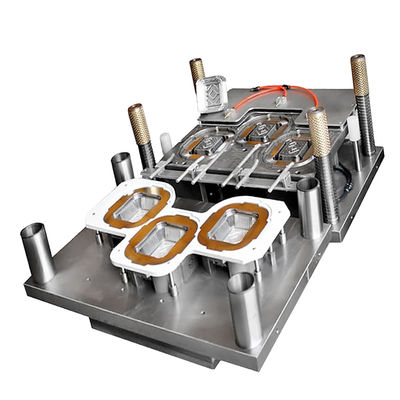 Odm Oem Molde de contenedor de bandeja de alimentos de papel de aluminio desechable para productos domésticos
