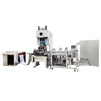 Máquina automática para perforar el contenedor de papel de aluminio con anchura máxima de 750 mm OEM