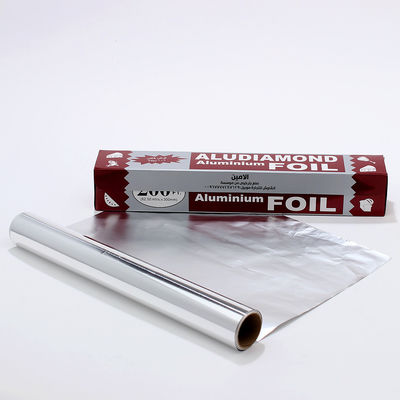Rollo de papel de papel de aluminio de temperatura suave para el hogar y la cocina de restauración