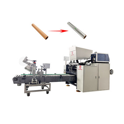 Máquina de recubrimiento de papel de aluminio para cortar pequeños rollos con embrague magnético de polvo 25N.m