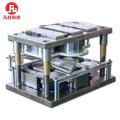 Material de metal resistente Molde para contenedores de alimentos de todas las formas Contenedores de papel de aluminio