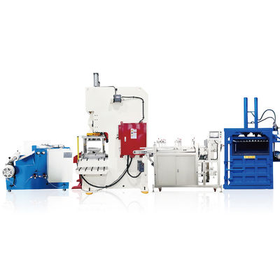 7.5KW potencia del motor principal Máquina automática para hacer contenedores de papel de aluminio
