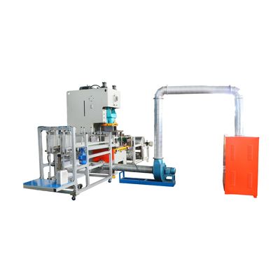 Máquina de fabricación automática de contenedores de papel de aluminio para el tipo de embalaje de estuche