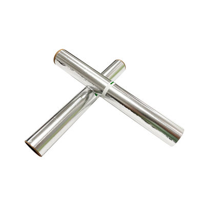 Rollo de papel de aluminio de logotipo personalizado para embalaje de alimentos de uso doméstico desechable Rollo de 3-300m