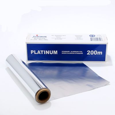 8011 Rollo de papel de aluminio de aleación para cocina freidora de aire revestimientos de papel 200 metros