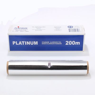 8011 Rollo de papel de aluminio de aleación para cocina freidora de aire revestimientos de papel 200 metros