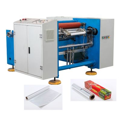Semi-automático de accionamiento eléctrico para el recortador de película de aluminio para materiales finos