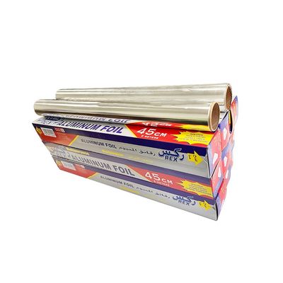 Rollos de papel de aluminio de cocina de temperatura suave personalizados con diseño de impresión personalizado