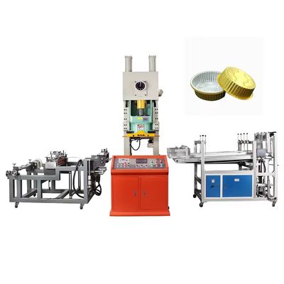 50-78 Tiempo de movimiento del deslizador Máquina automática de fabricación de contenedores de papel de aluminio