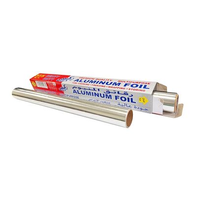 Vender directamente cocina 5m/10m Rollo de papel de aluminio resistente al calor con logotipo personalizado