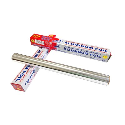 Vender directamente cocina 5m/10m Rollo de papel de aluminio resistente al calor con logotipo personalizado